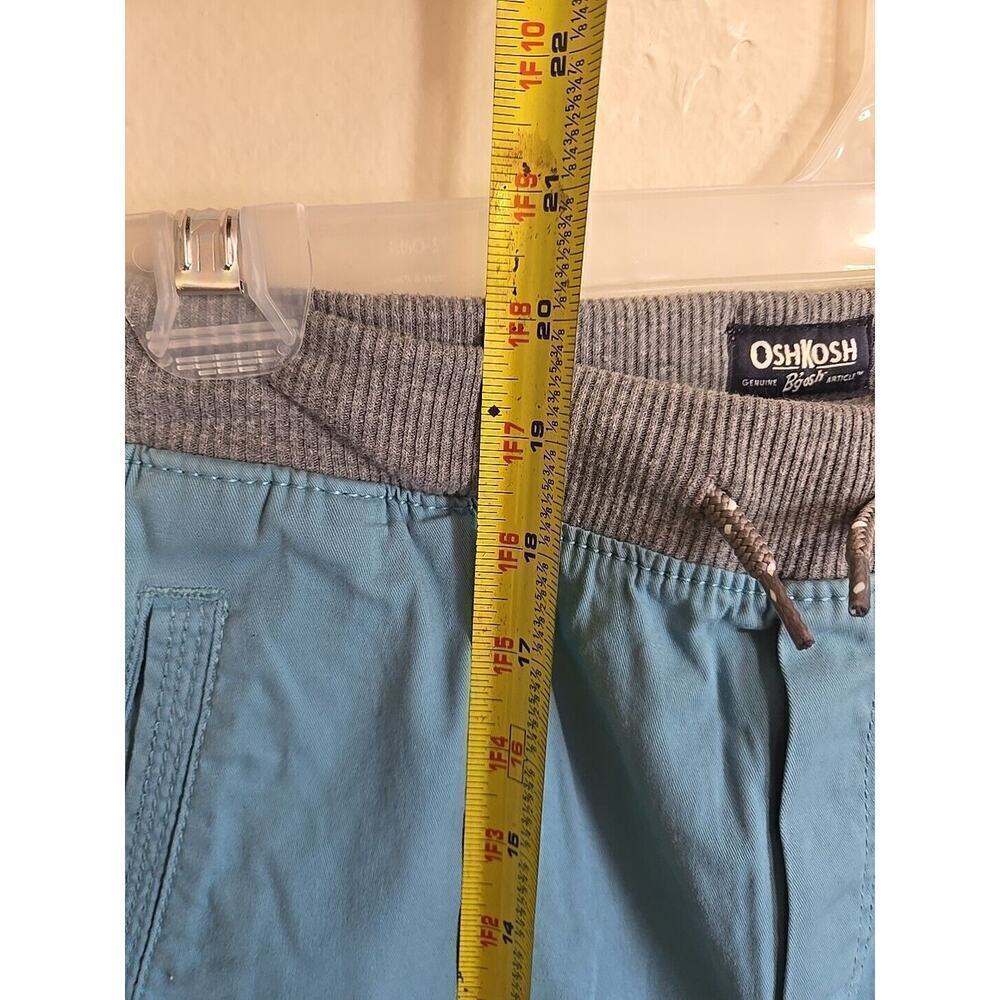 OshKosh B’gosh Boys Green Aqua Shorts - Size 14 New - Picture 8 of 11